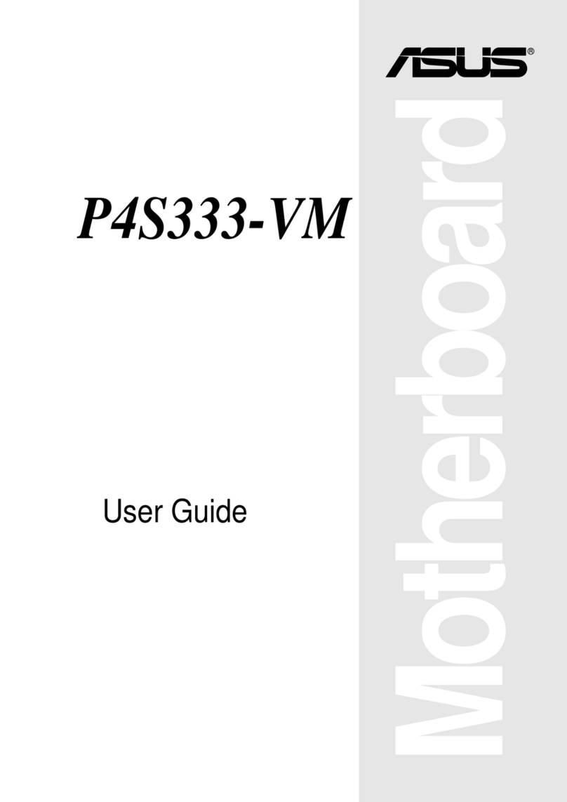 Asus Motherboard P4S333-VM user guide
