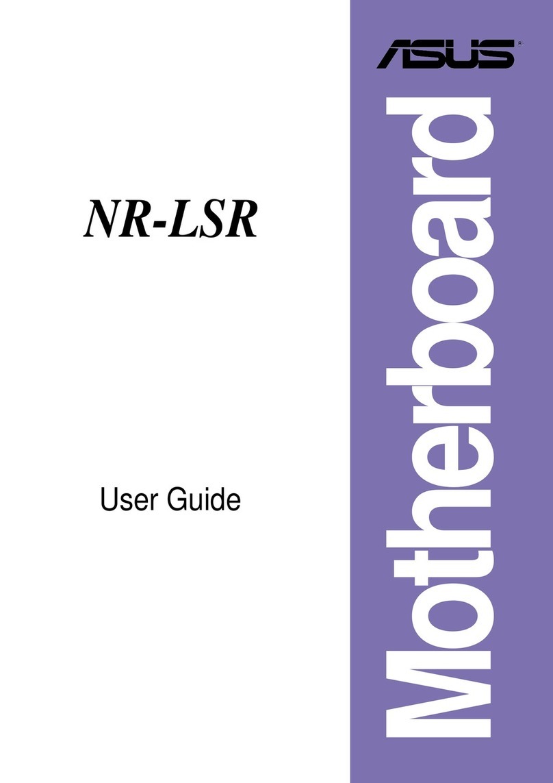 Asus Motherboard NR-LSR User manual