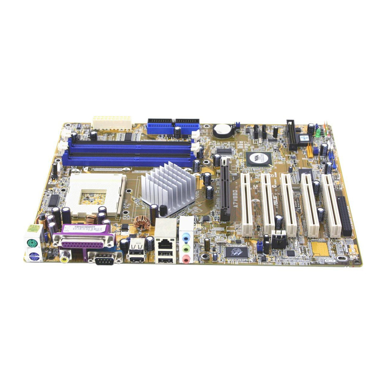 Asus Motherboard A7V880 User manual Asus Motherboard A7V880 User manual