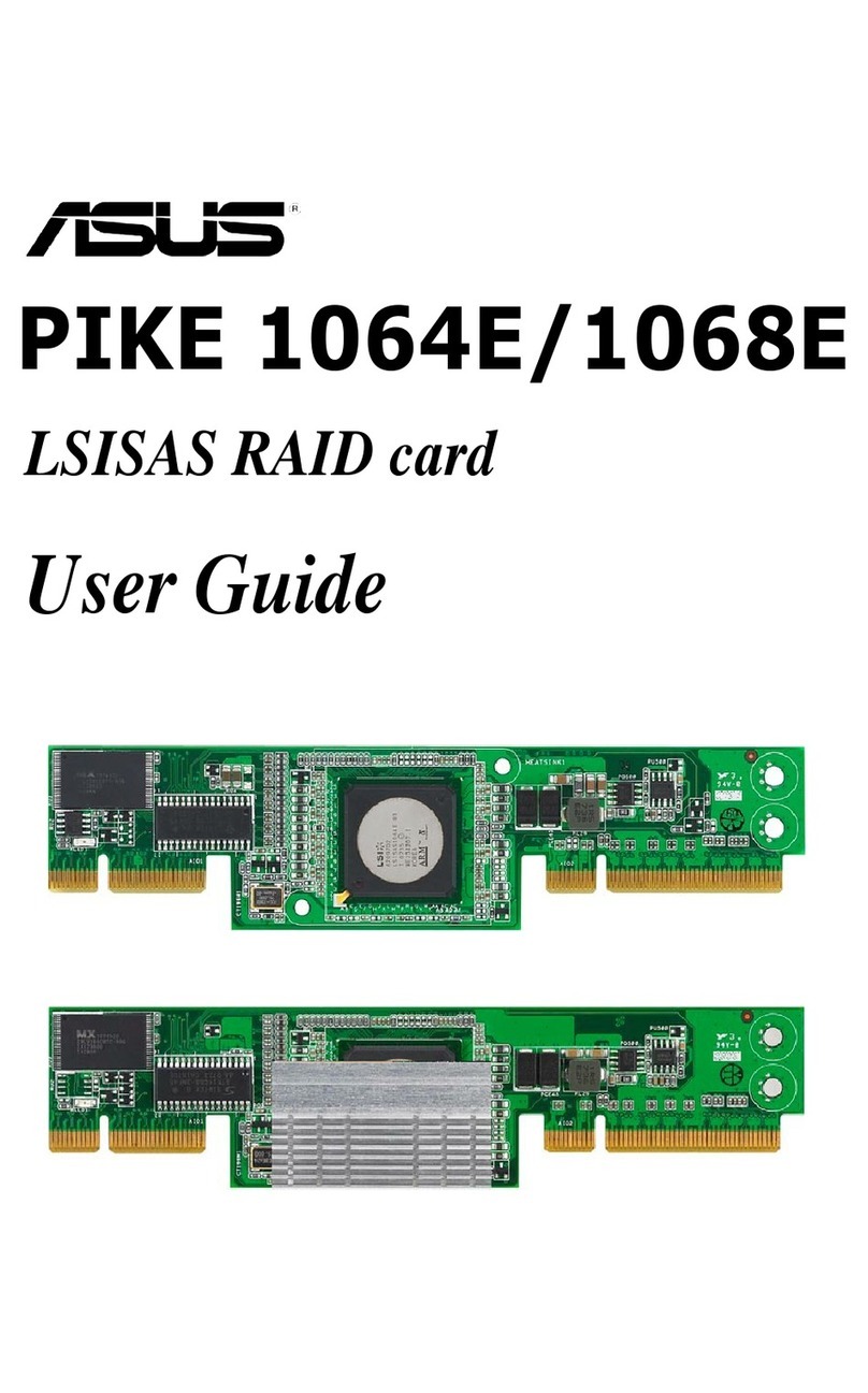 Asus LSISAS RAID Card PIKE 1064E user guide