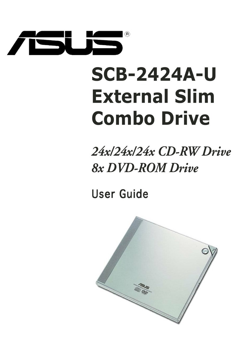 Asus External Slim Combo Drive SCB-2424A-U user guide