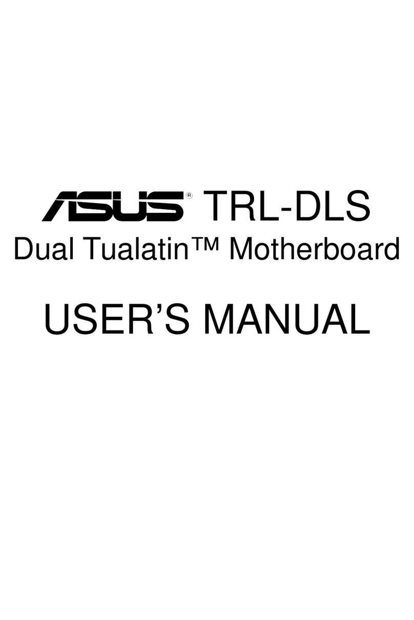 Asus Dual TualatinTM Motherboard TRL-DLS user manual