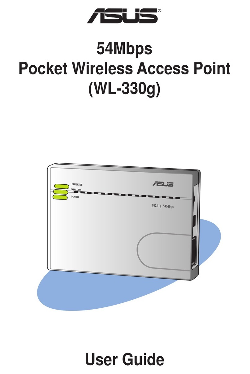 Asus 54Mbps User manual