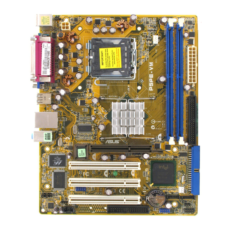 Asus P5PE-VM Instructions for use