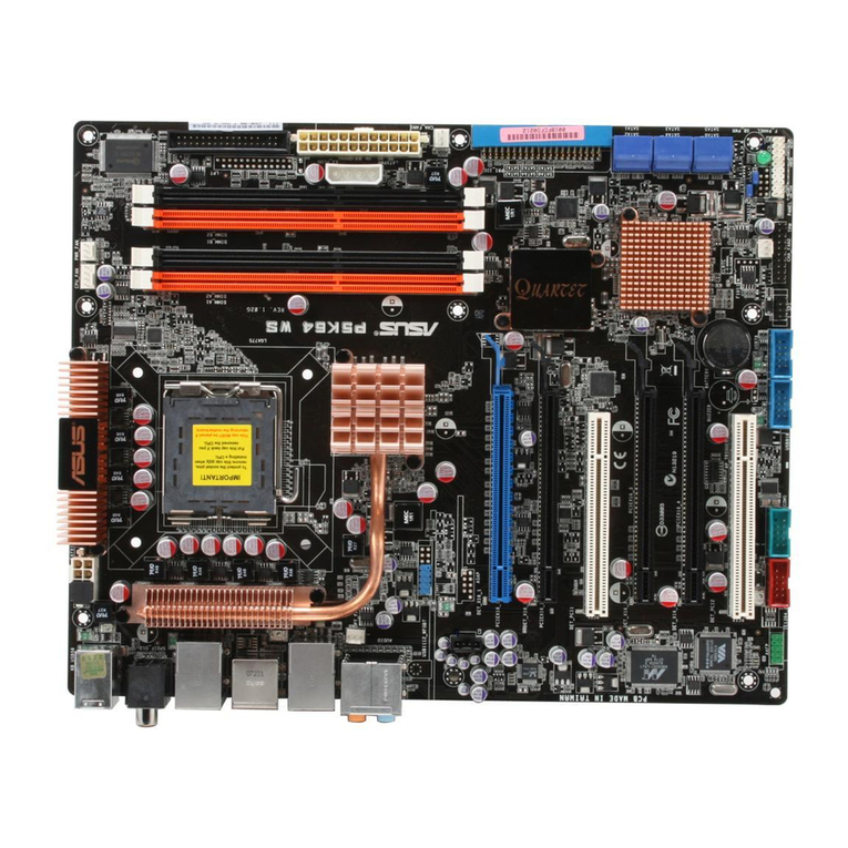 Asus P5K64 WS user guide