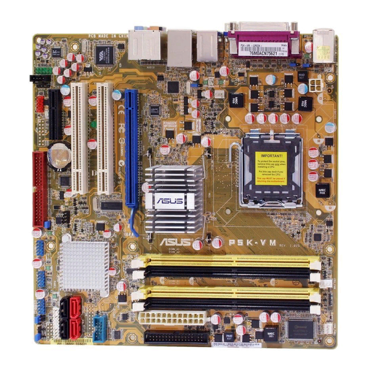 Asus P5K-VM User manual