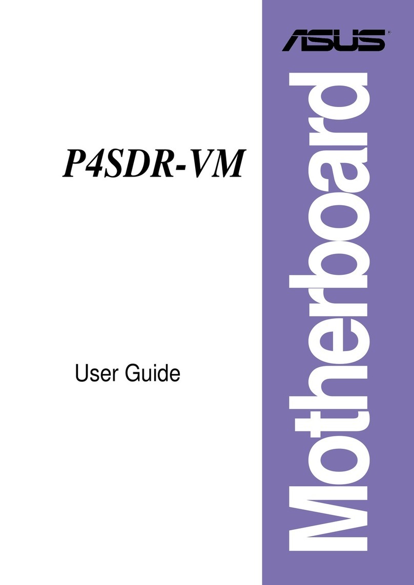 Asus P4SDR-VM User manual Asus P4SDR-VM User manual
