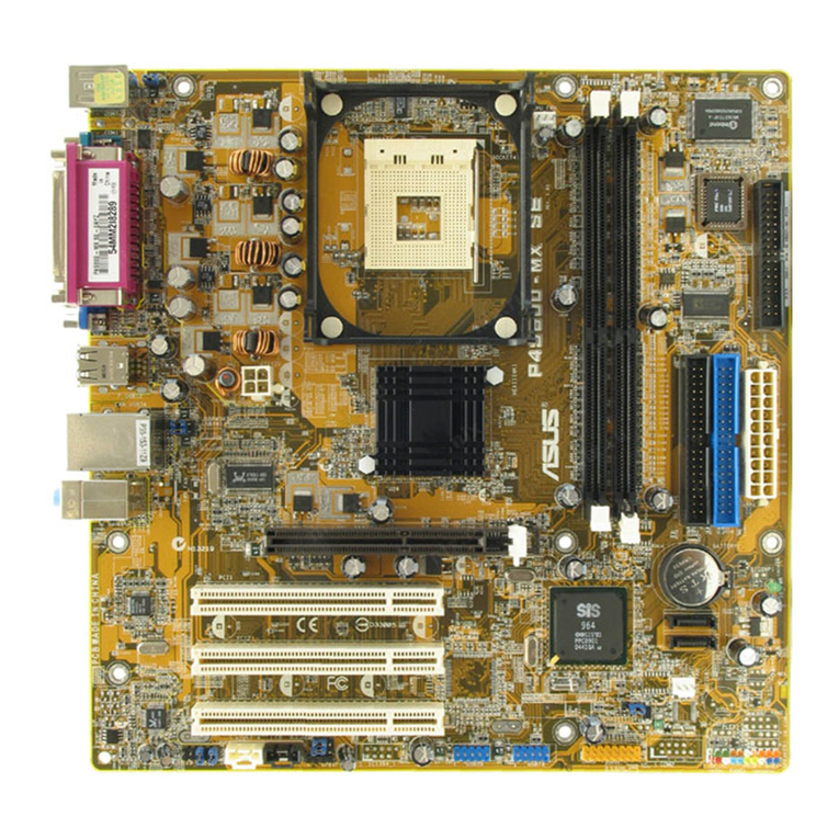 Asus P4S800-MX SE User manual