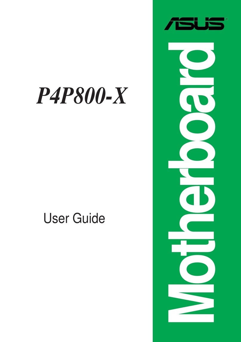 Asus P4P800-X User manual