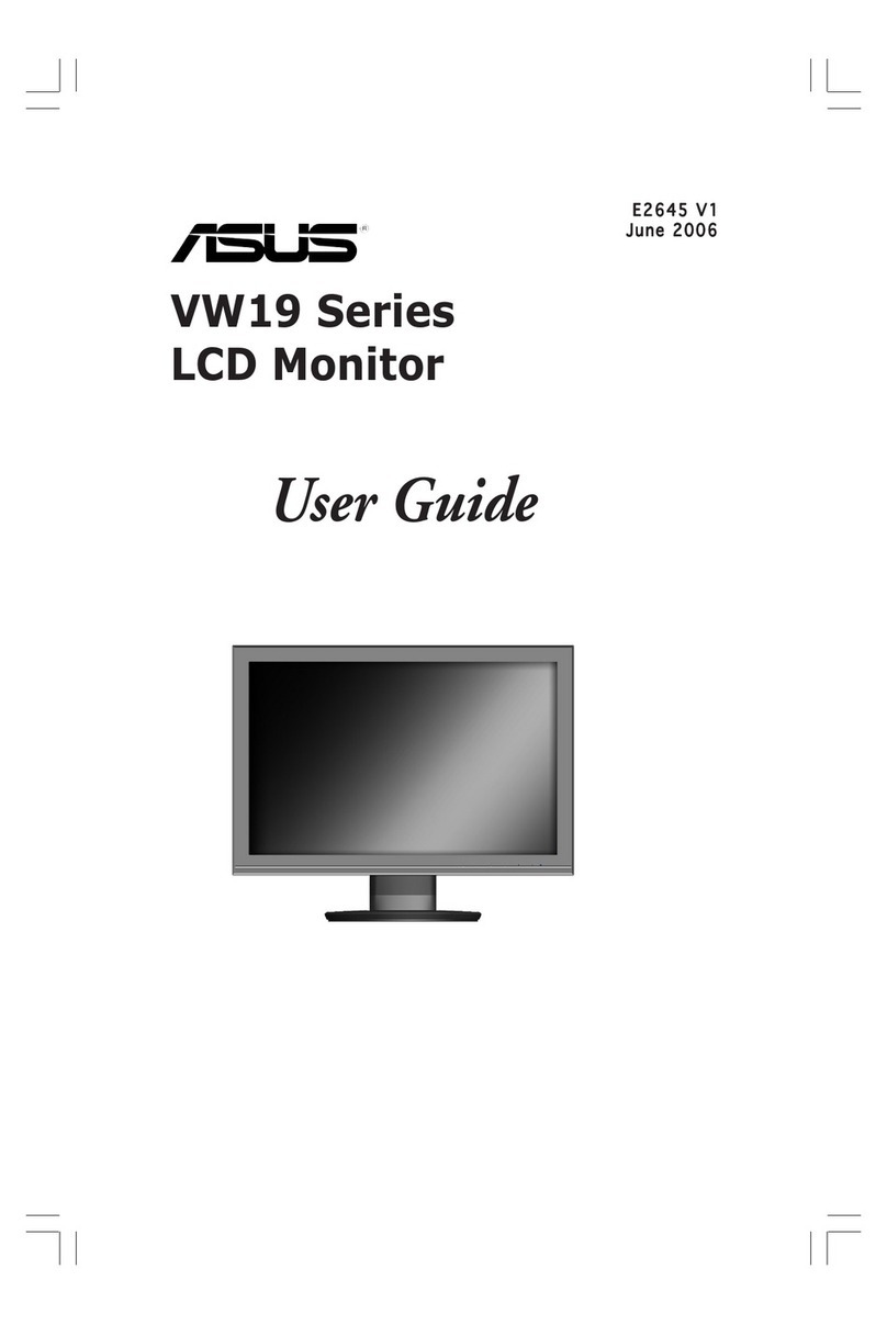 Asus VW191D User manual Asus VW191D User manual