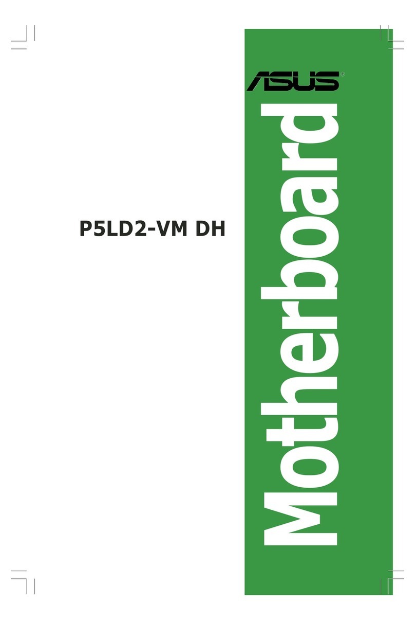 Asus Motherboard P5LD2-VM DH User manual