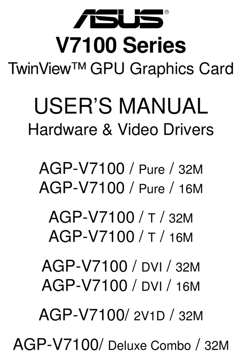 Asus V7100 user manual