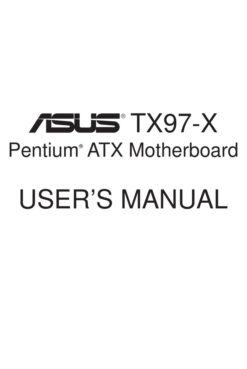 Asus Pentium TX97-X User manual