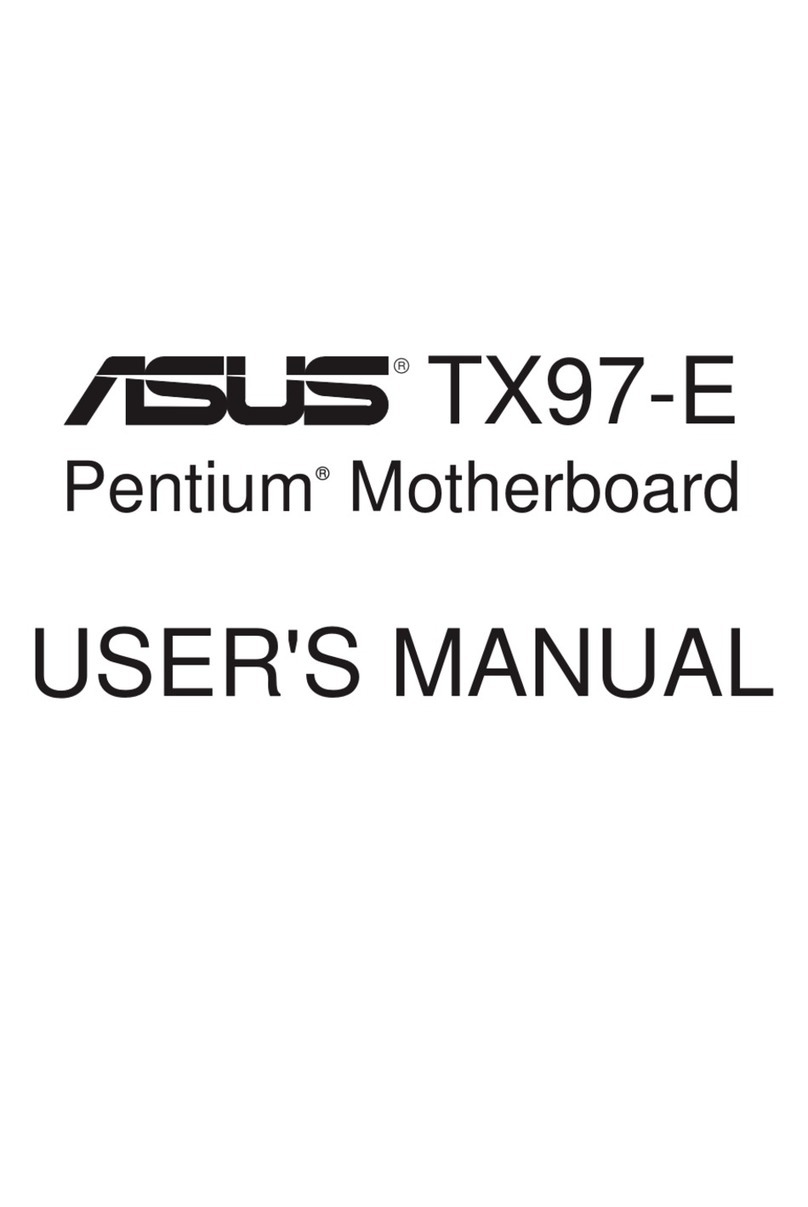 Asus Pentium TX97-E User manual