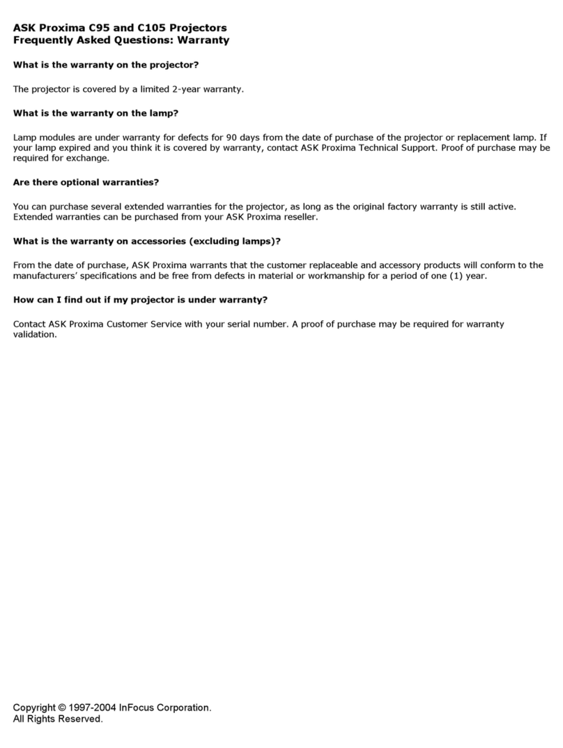 Ask Proxima Impact 21 Frequently asked questions