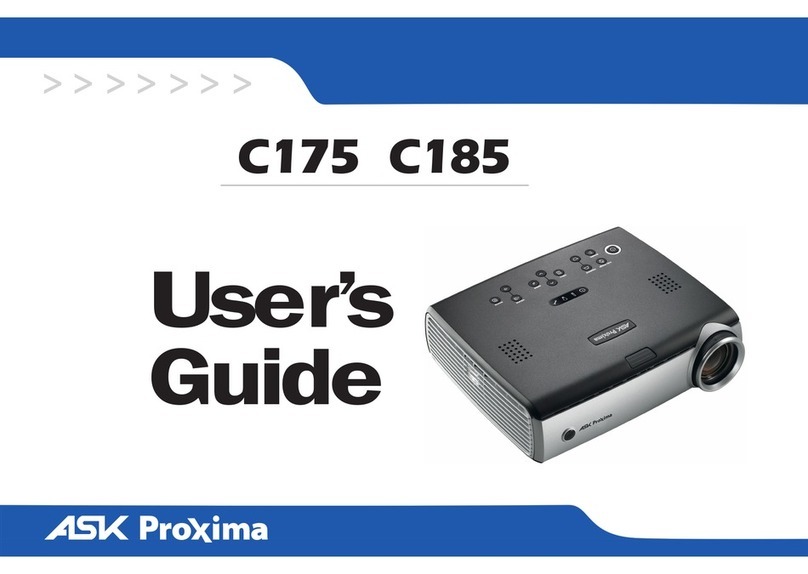 Ask Proxima C310 user guide
