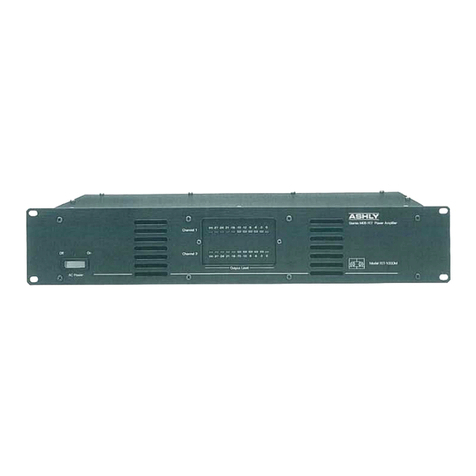 Ashly FET-1000C Specification sheet