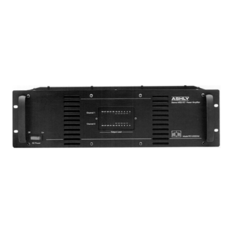 Ashly FET-2000C Specification sheet