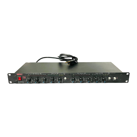 Ashly LIMITER/COMPRESSORS CL-50E User manual
