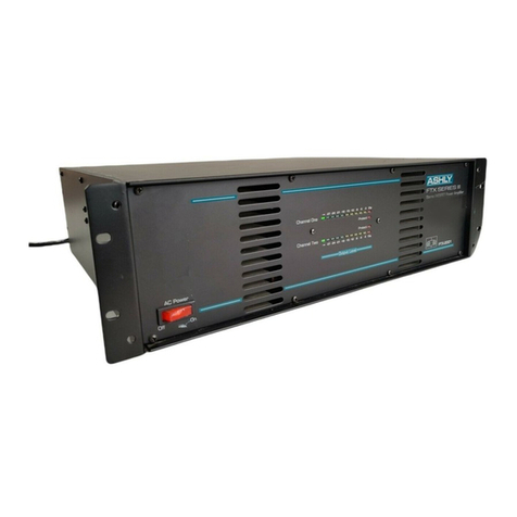 Ashly CFT-1800 User manual