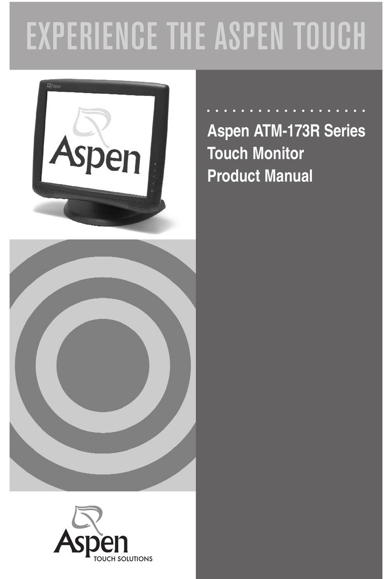 Aspen Touch Solutions ATM-173R Series product manual
