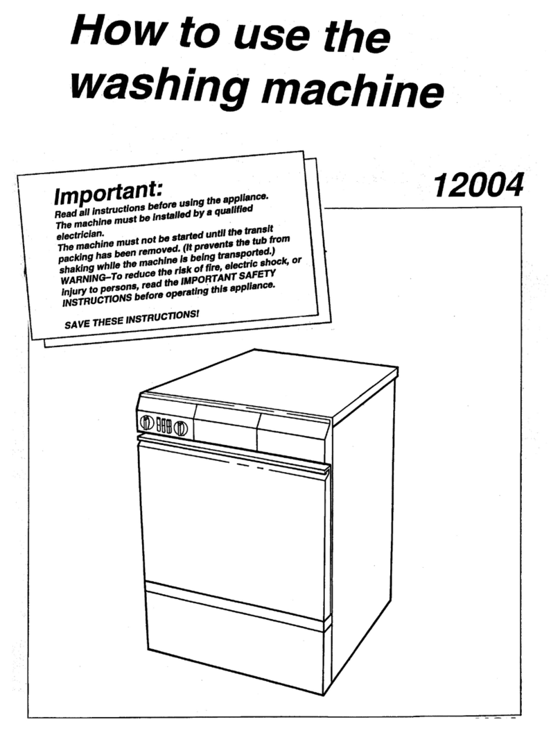 Asko 12004 Operating instructions