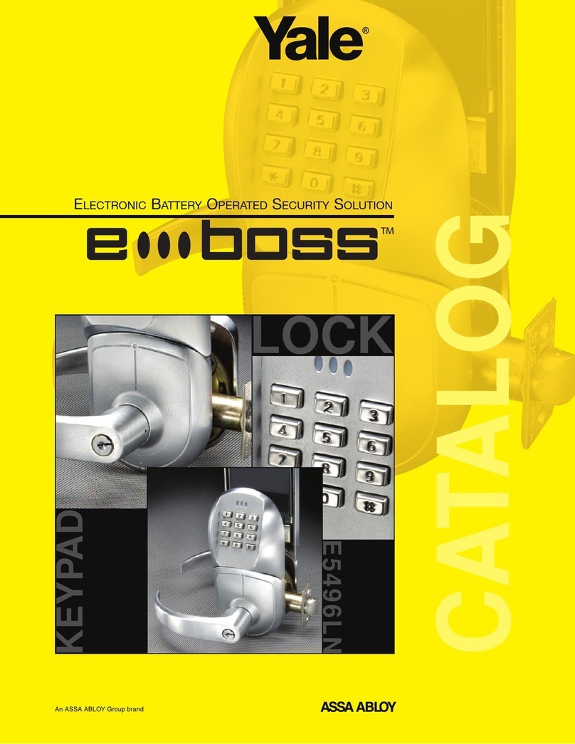 Yale E5496LN User manual