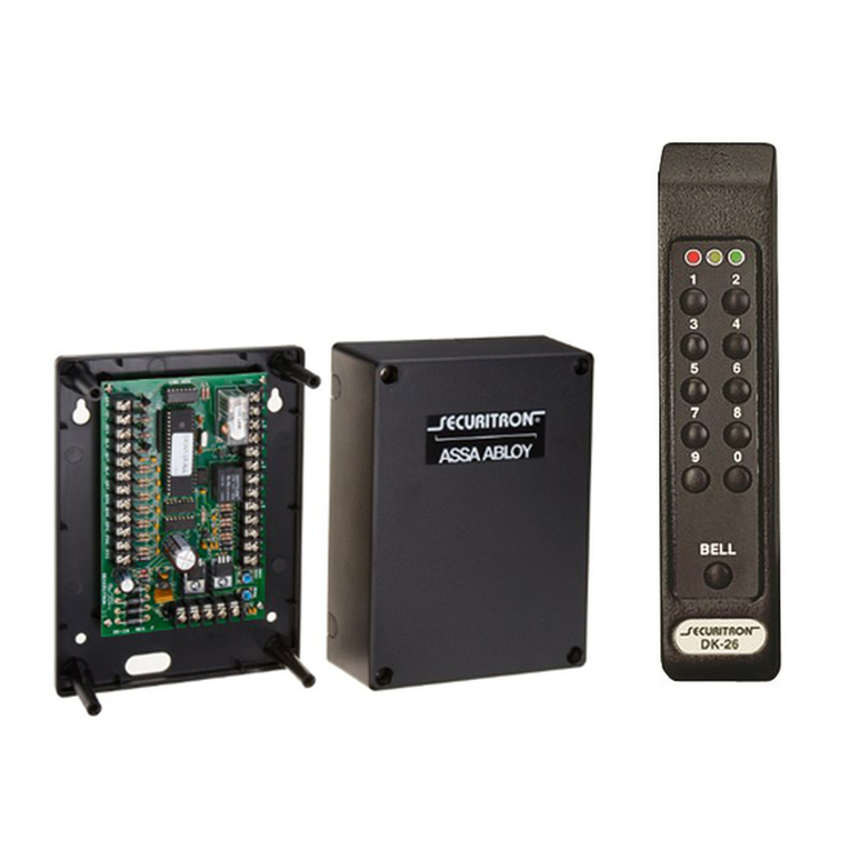 Assa Abloy Securitron DK-26 manual