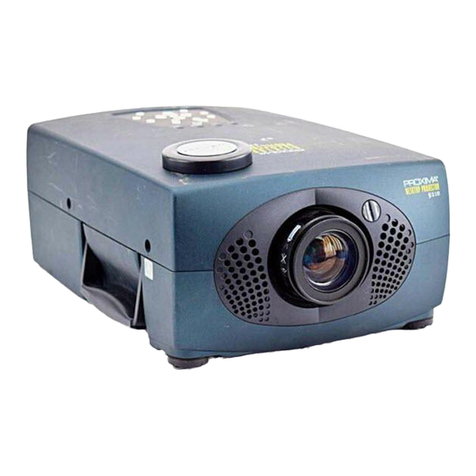 Proxima DP9210 User manual Proxima DP9210 User manual