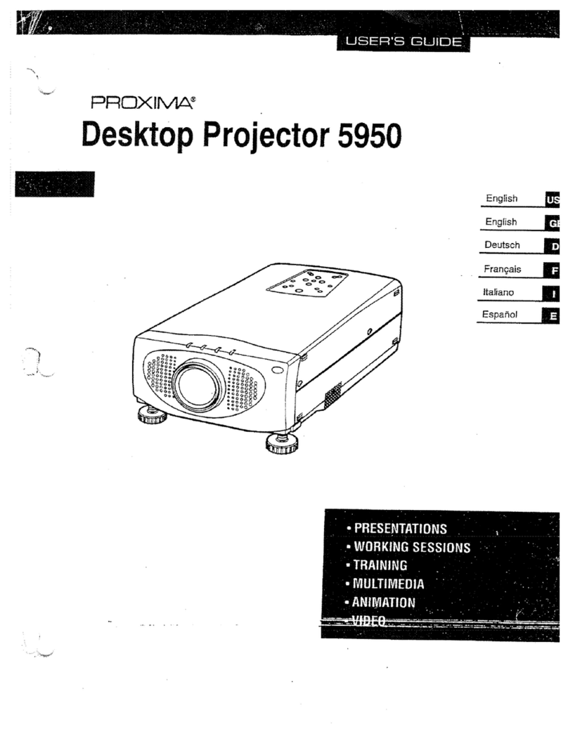 Proxima DP5950 User manual