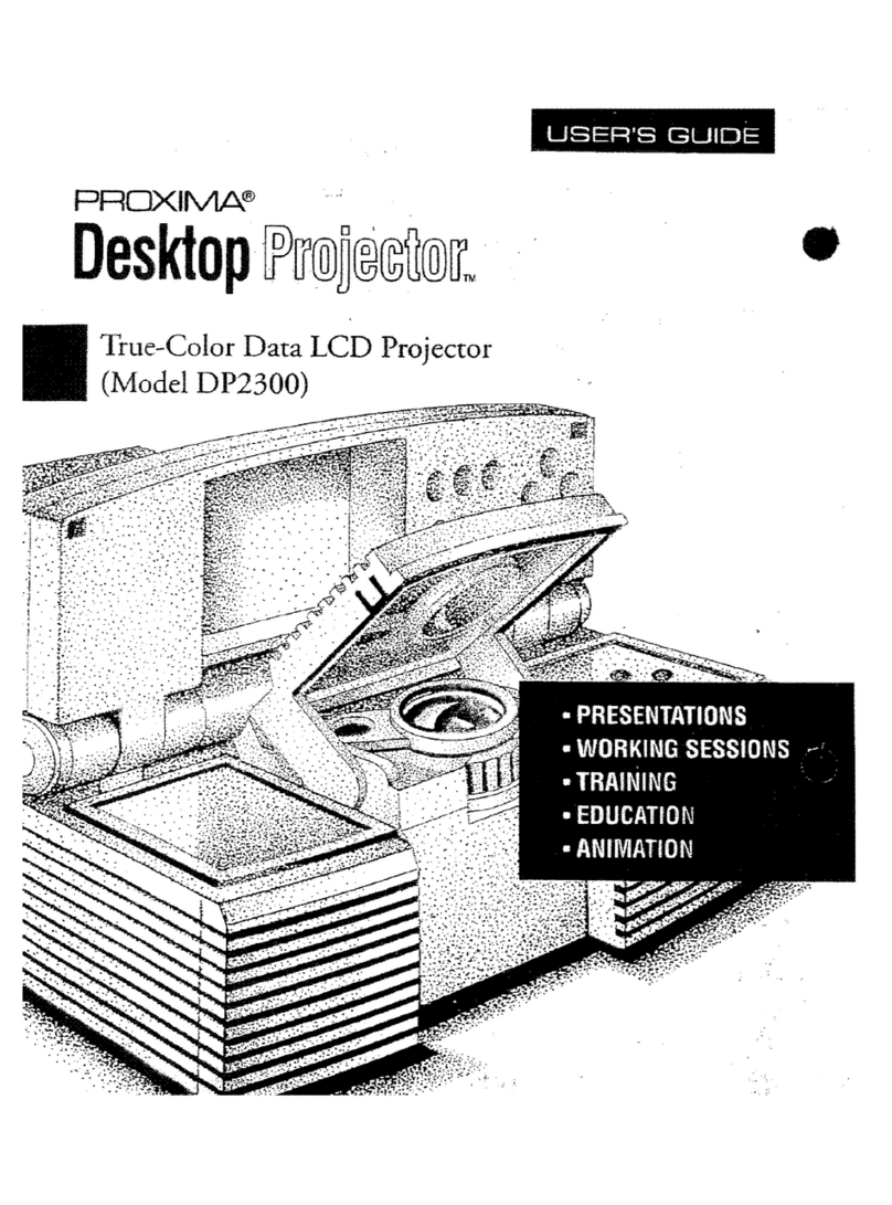 Proxima DP2300 User manual