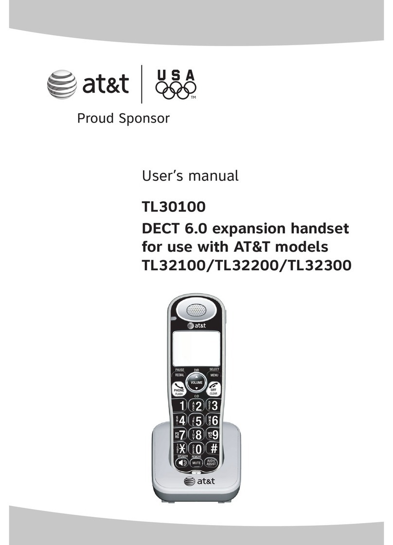 AT&T TL30100 User manual