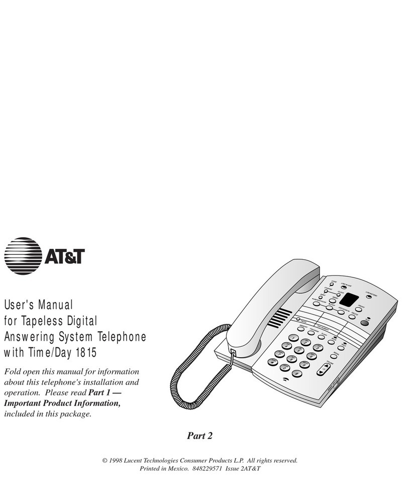 AT&T 1815 User manual