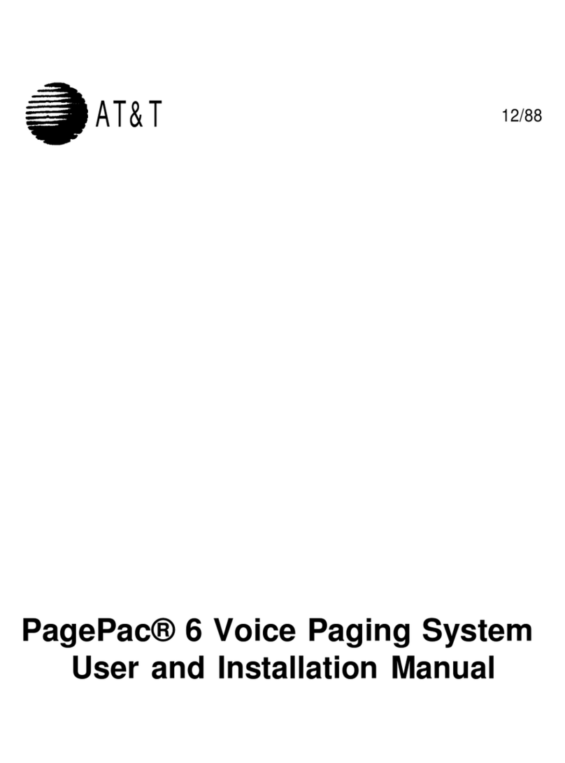 AT&T 146 User and installation manual