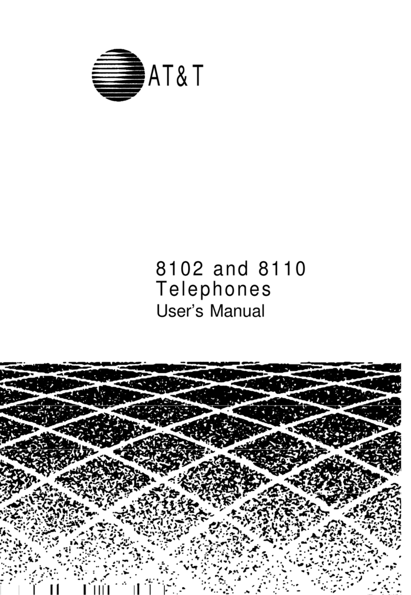 AT&T DEFINITY 8102 User manual AT&T DEFINITY 8102 User manual