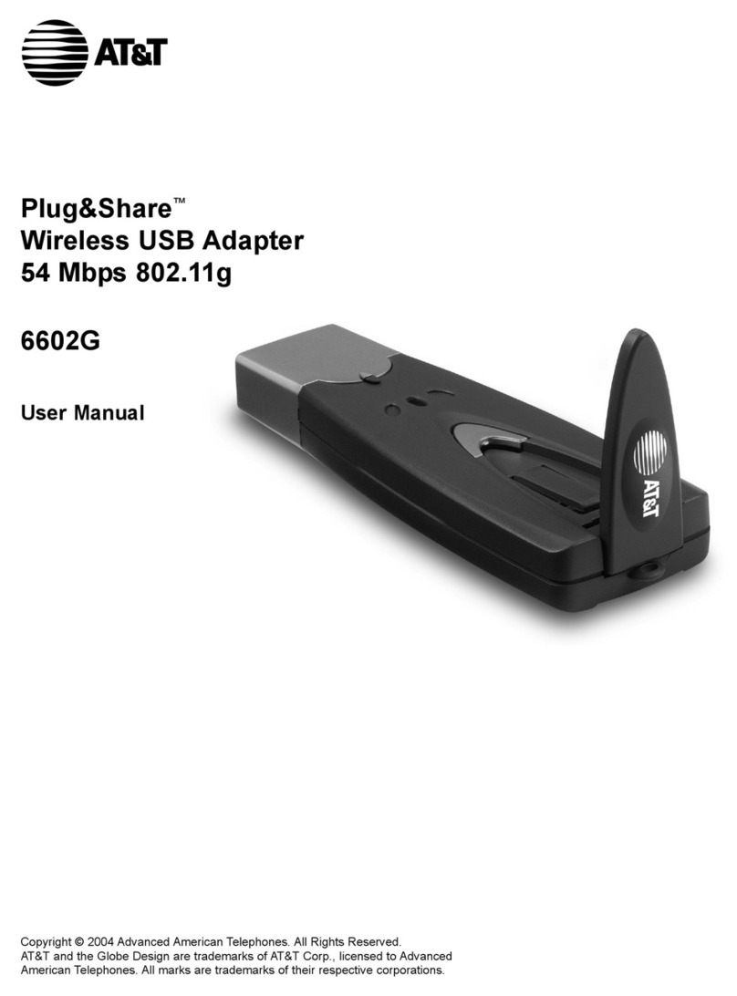 AT&T PLUG&SHARE 6602G User manual