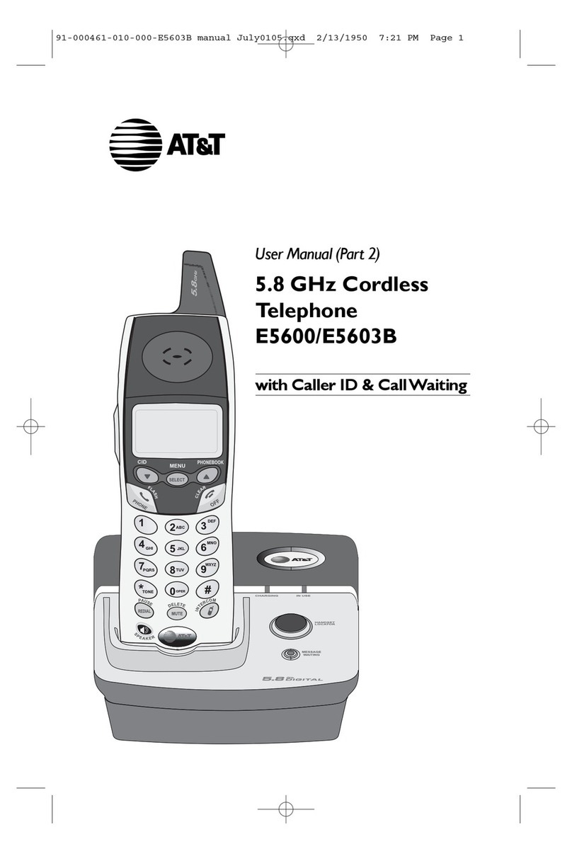 AT&T E5600 User manual AT&T E5600 User manual