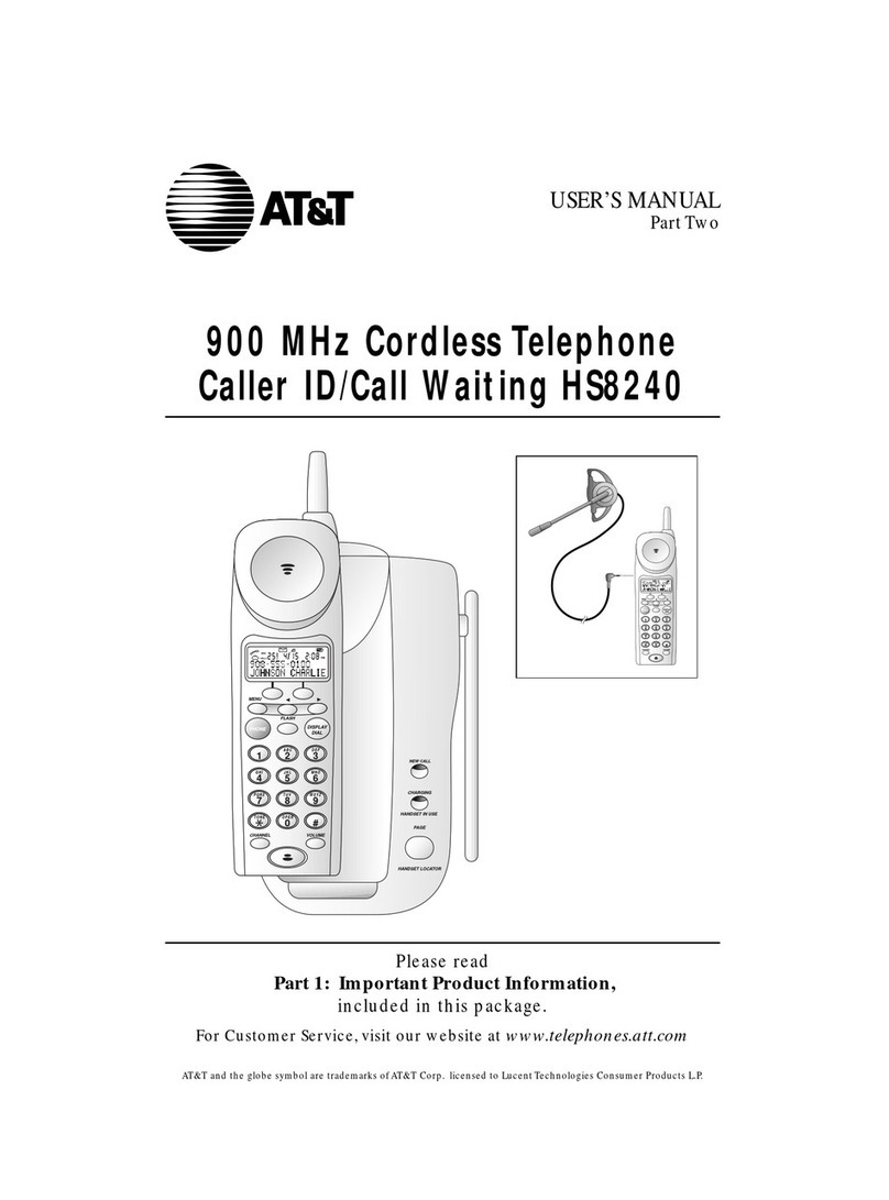 AT&T HS8240 user manual