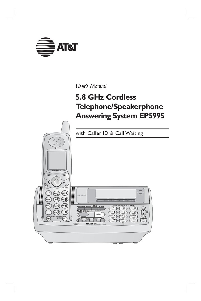 AT&T EP5995 User manual