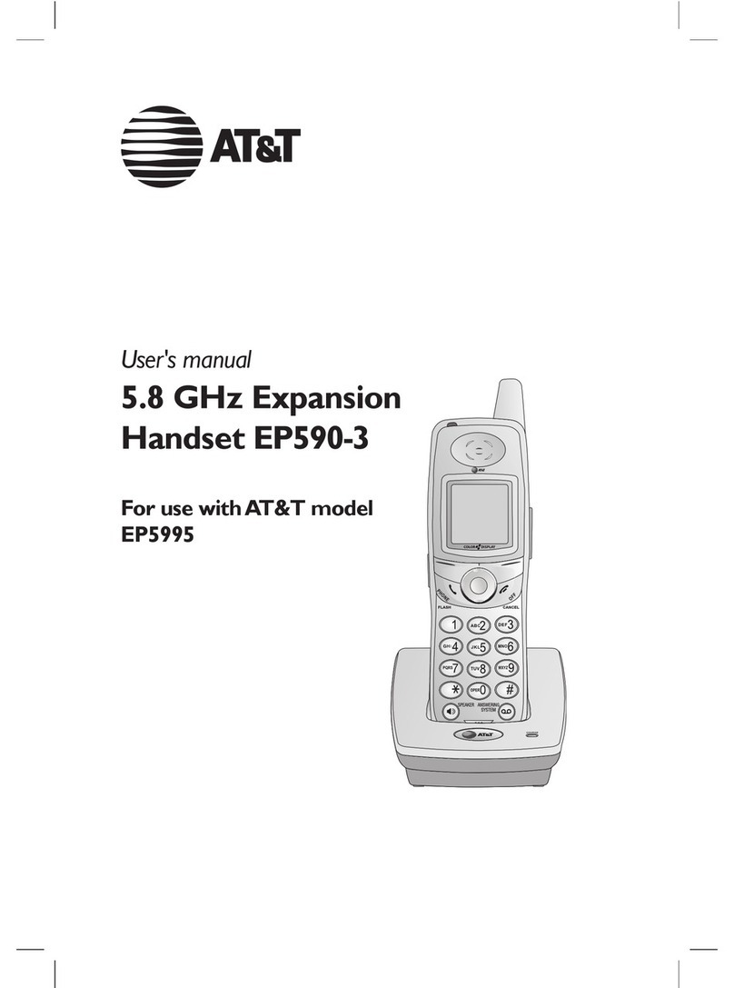 AT&T EP590-3 user manual
