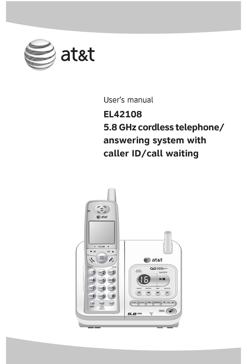 AT&T EL42108 User manual