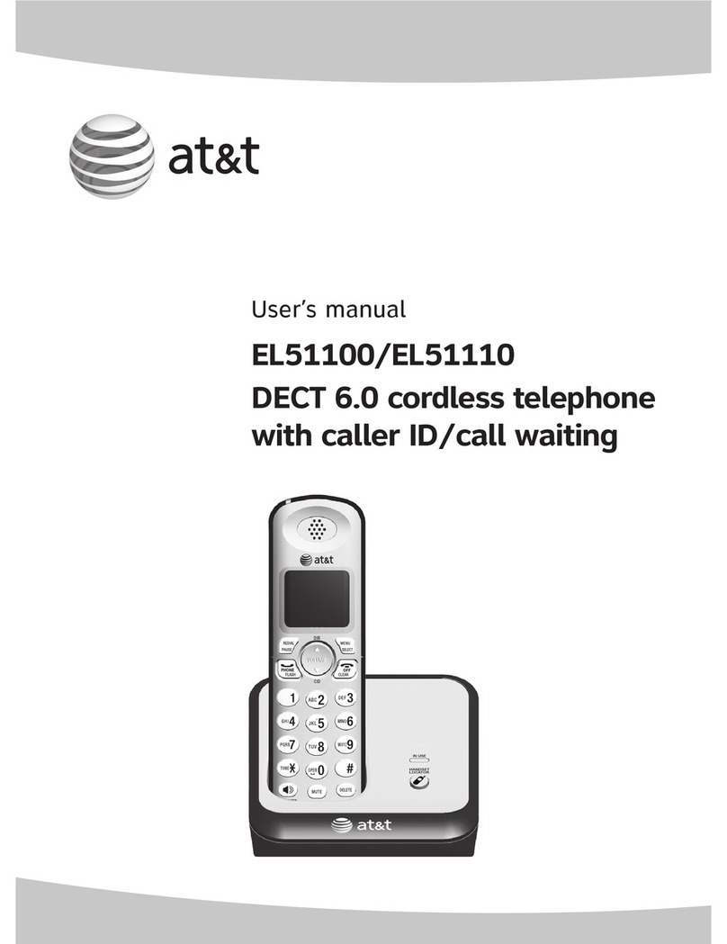 AT&T EL51100 User manual