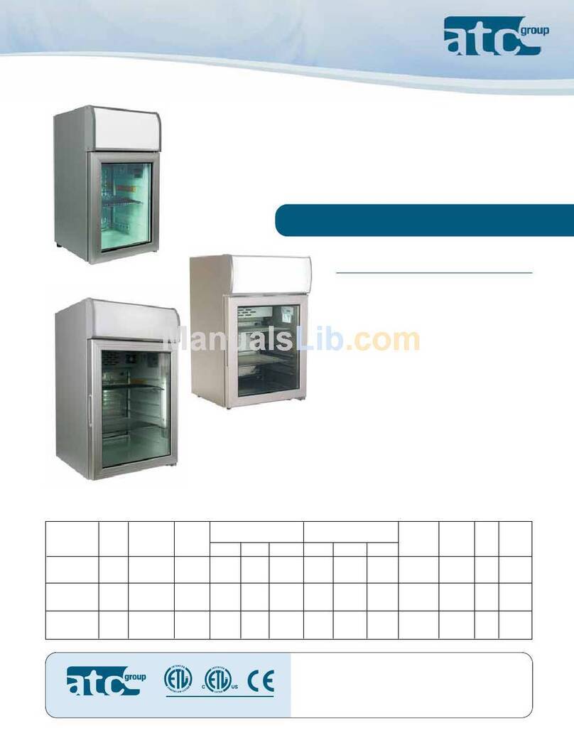 ATC Group Counter Top Cooler CTB100 User manual ATC Group Counter Top Cooler CTB100 User manual