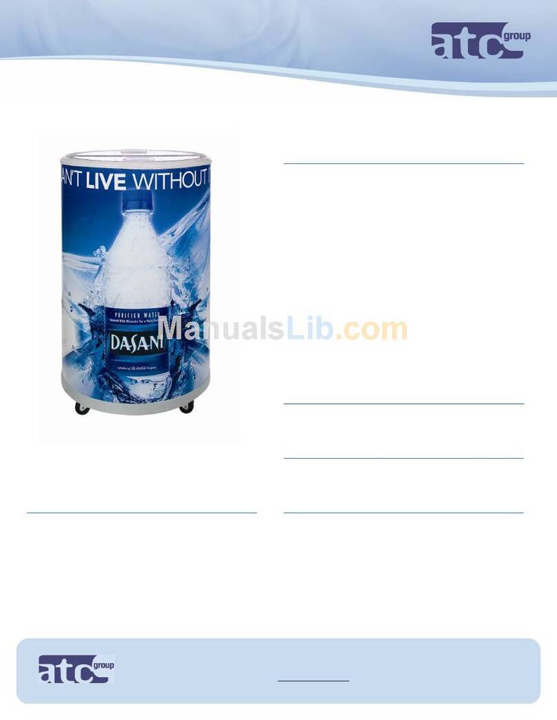 ATC Group Can Cooler CC 48 User manual ATC Group Can Cooler CC 48 User manual