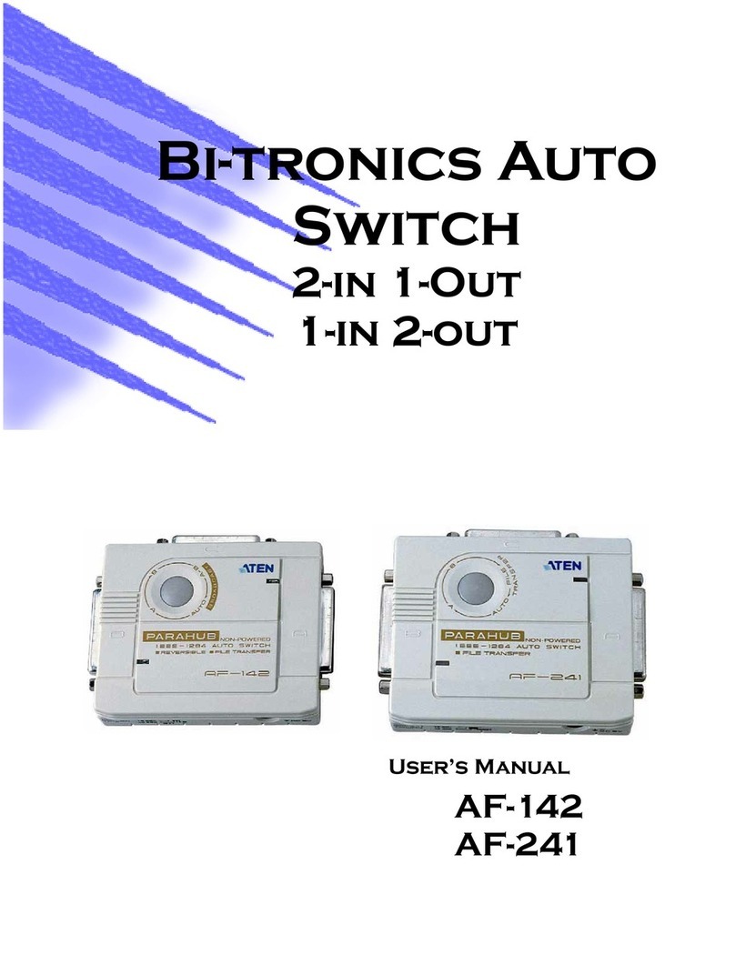 ATEN Bi-tronics Auto user manual