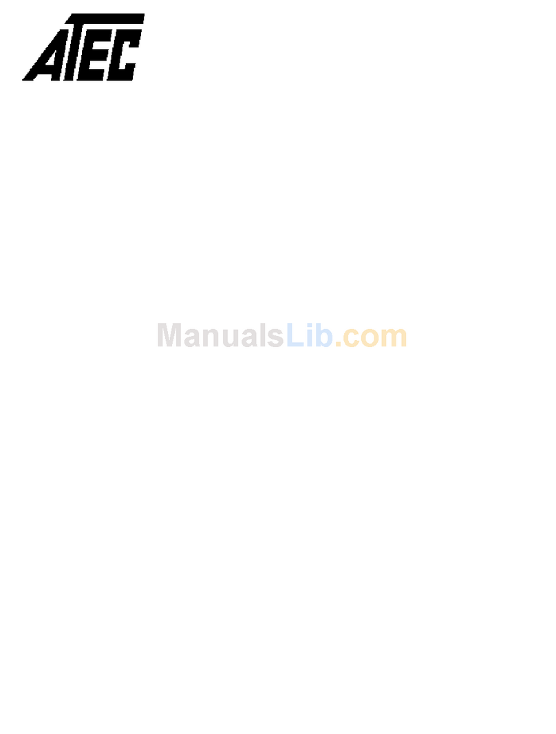 Atec BC-9400A Operator's manual
