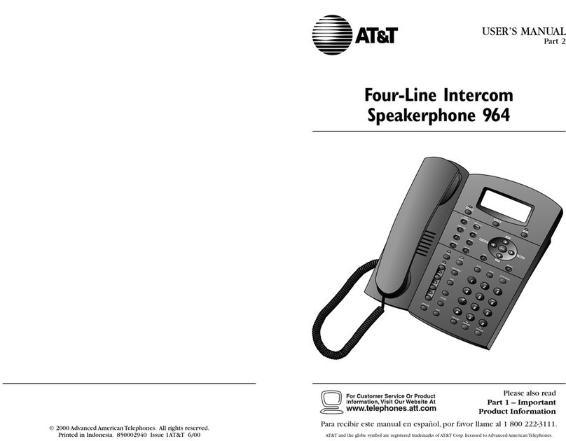 AT&T 964 User manual AT&T 964 User manual
