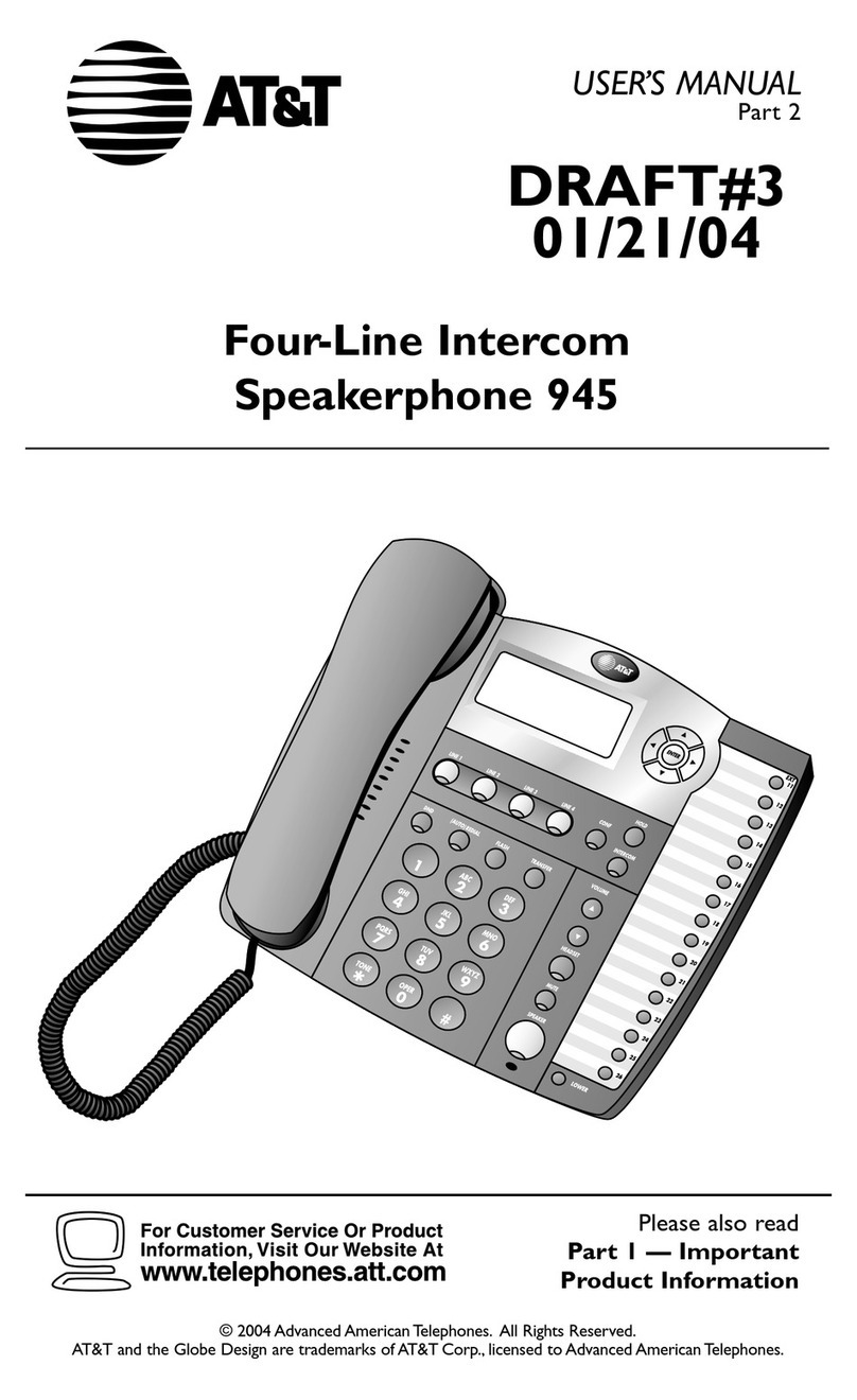 AT&T 945 User manual AT&T 945 User manual