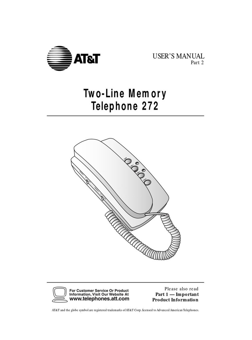 AT&T 272 user manual