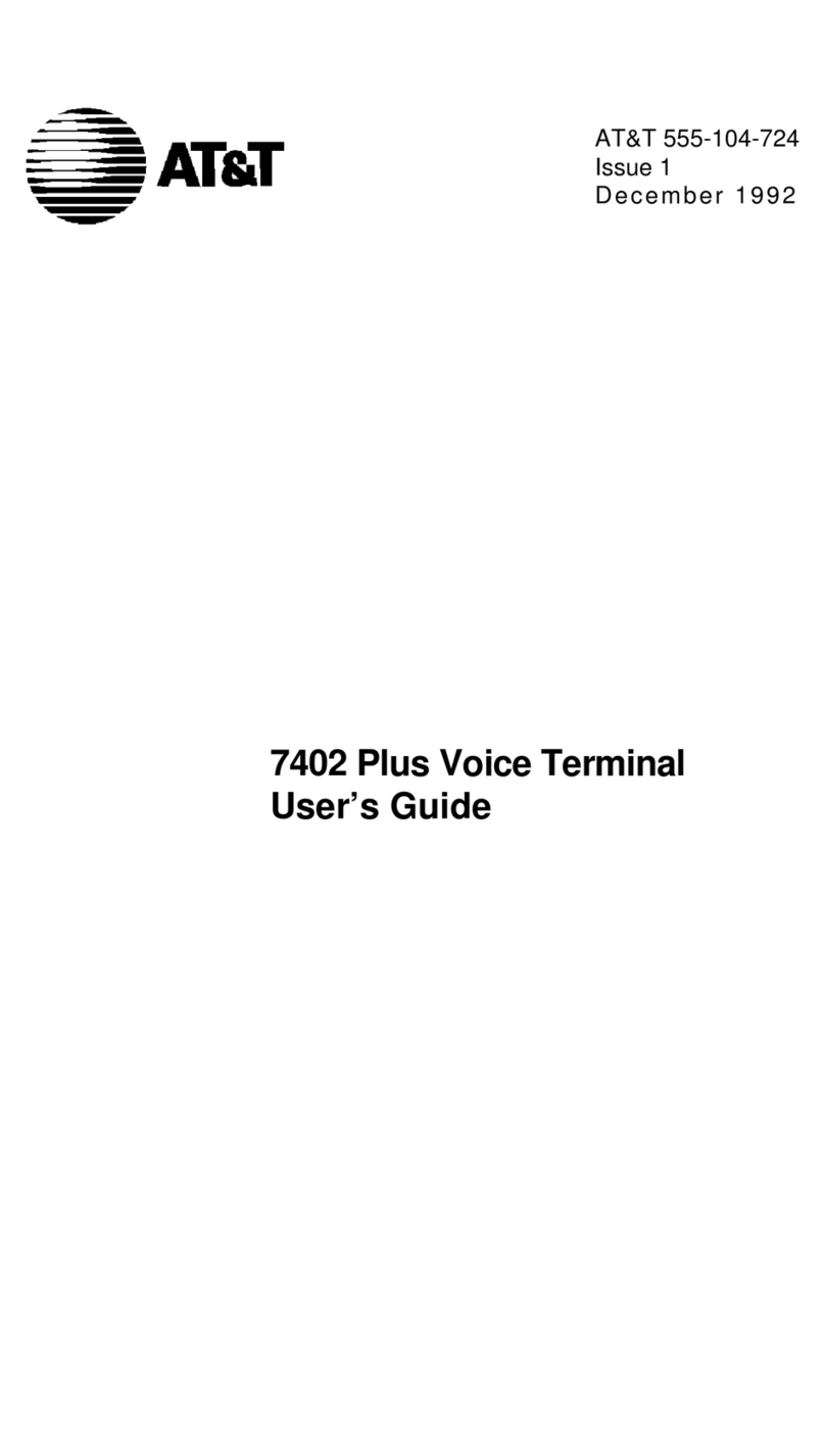 AT&T 7402 User manual AT&T 7402 User manual